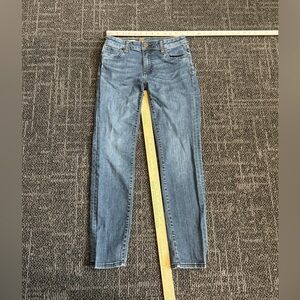 KUT from the Kloth Jeans Womens 0 Blue Katy Boyfriend Slim Stretch Denim
